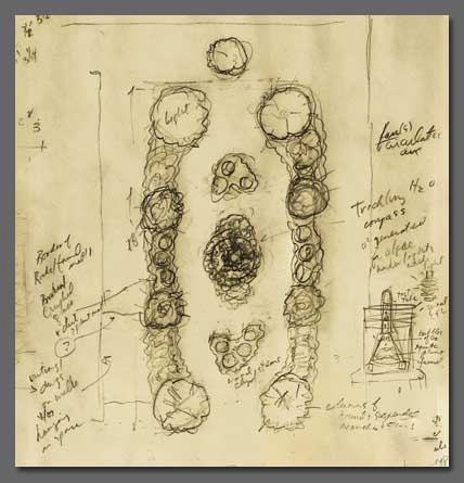 Noah Baen Chlorplasmic Colonnade Sketch